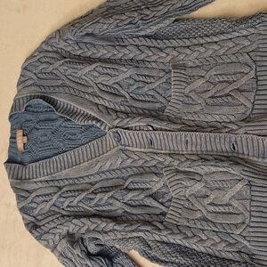 J Crew cable cardigan
